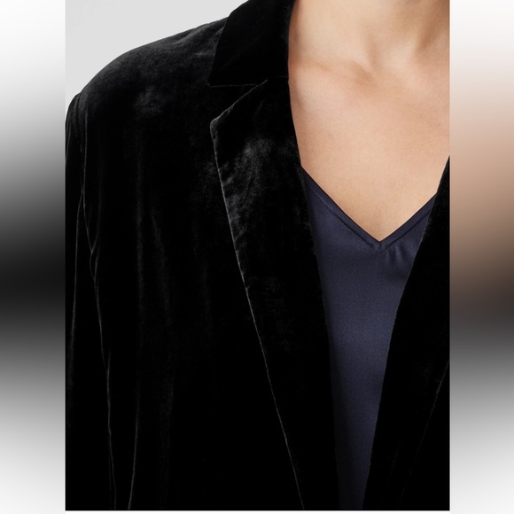 NWT EILEEN FISHER Velvet Long Blazer - Picture 5 of 13